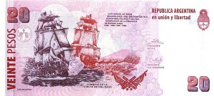 Аргентинские песо20р