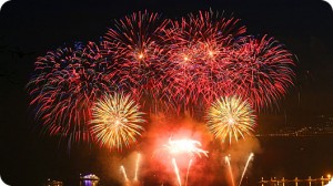 Фейерверк из пепла