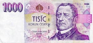 Чешская крона1000а