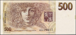 Чешская крона500р