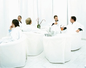 белый ресторан