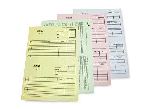 бланки строгой отчетности