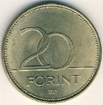 венгерский форинт 20f