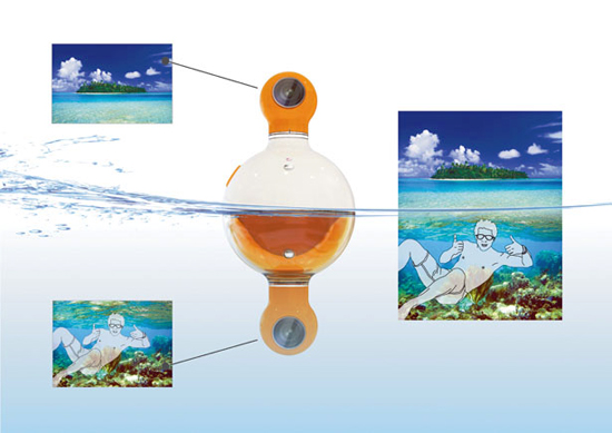 камера для съемки под над водой