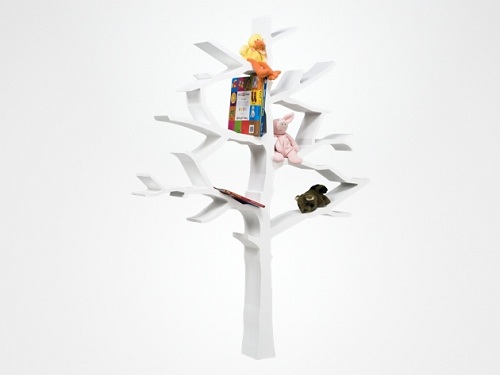 книжная полка-дерево