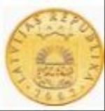 латвийский сантим 10р