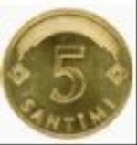 латвийский сантим 5а