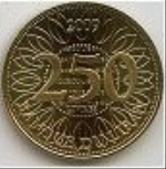 ливанский фунт 250а