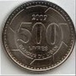 ливанский фунт 500а