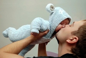 мужчина в декрете