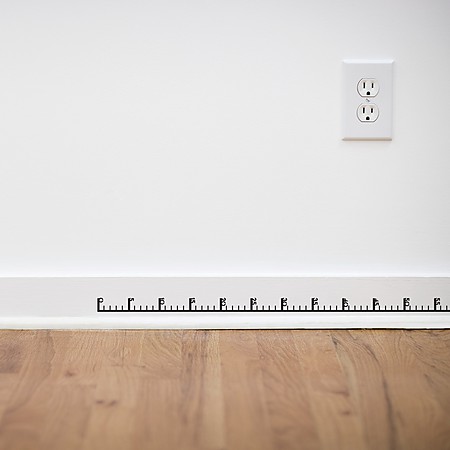 наклейка линейка