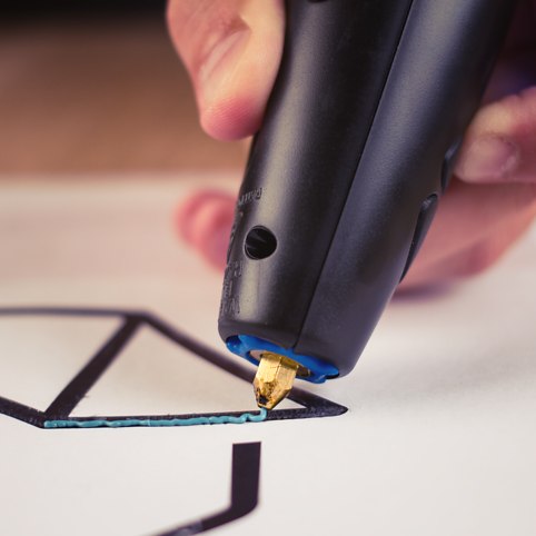 необычная ручка 3d