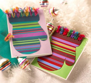 необычные рождественские открытки