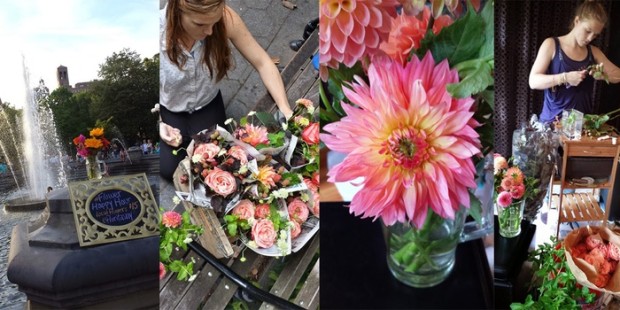 Цветочный магазин на колесах