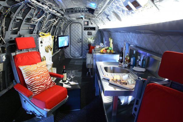 отель в вертолете winvian cottages hotel unique hotel