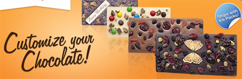 персонализованный шоколад