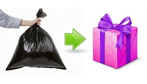 подарки из мусора