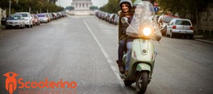 Поездка на скутере со случайным водителем - это удобно и выгодно