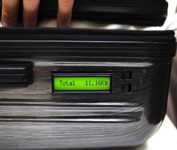 чемодан с весами