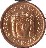 шведская крона 2p