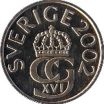 шведская крона 5p