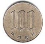 японская иена 100a
