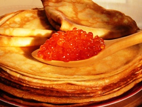 Блинчики с икрой