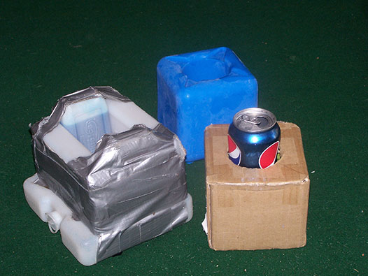 Первый образец кулера для напитков