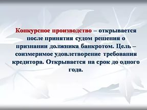 Конкурсное производство 3