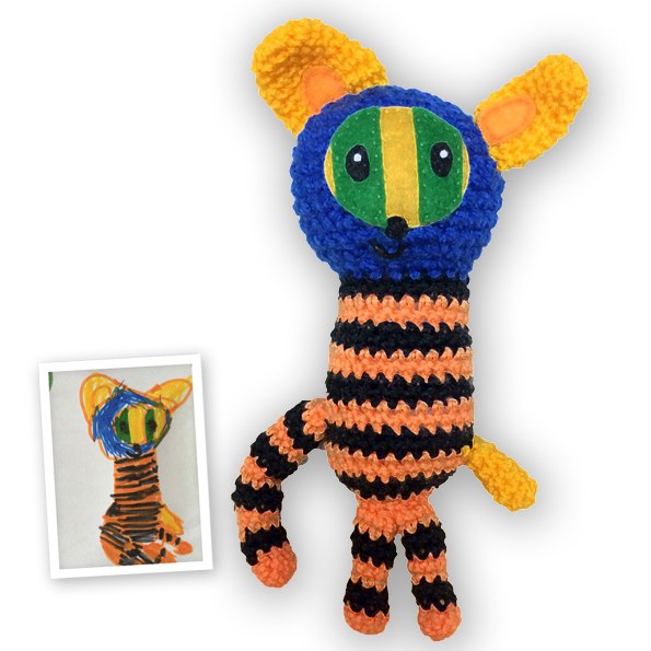 Игрушки по рисункам детей