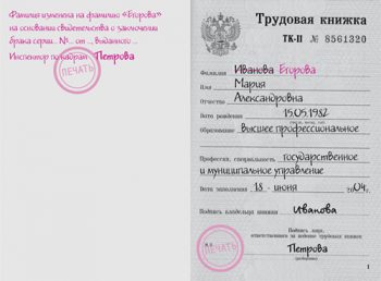 Исправления в документе