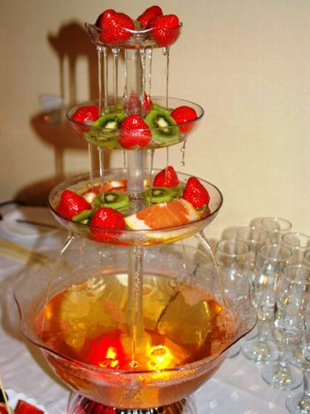 Фонтан для алкогольных напитков и соков