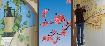 Как начать зарабатывать на росписи стен вручную