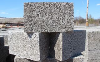 арболитные блоки