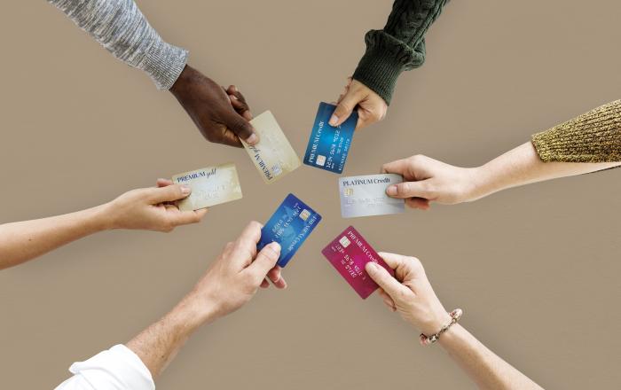 Разные кредитные карты