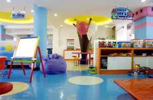 Столовая в отеле для детишек