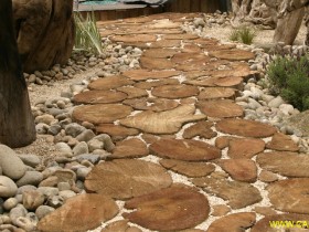 Деревянные дорожки для дачи, сада и коттеджа — идея бизнеса.