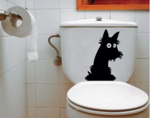 Наклейки для ванной (наклейка на унитаз)