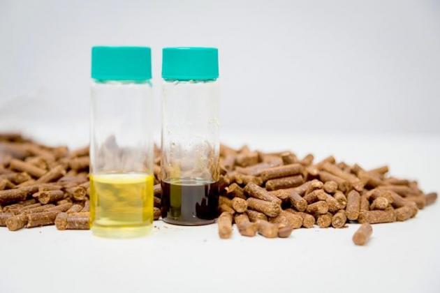 Кофейные пеллеты и готовое топливо