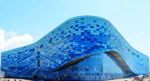 Желательно, чтобы здание ледового дворца было многоэтажным