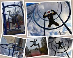 Как выглядит полет в тренажере - аэротрубе