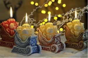 Свечки в Новогоднем стиле