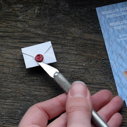world’s smallest letter